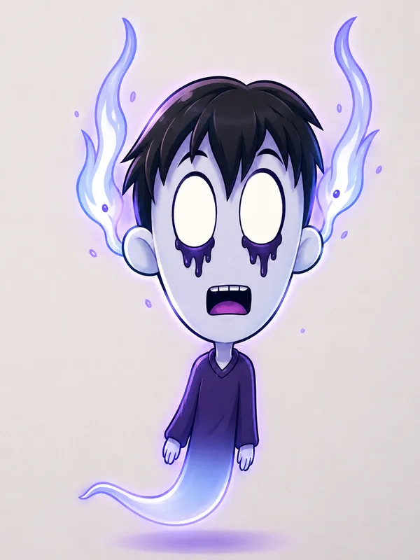 Niño Fantasma Azul