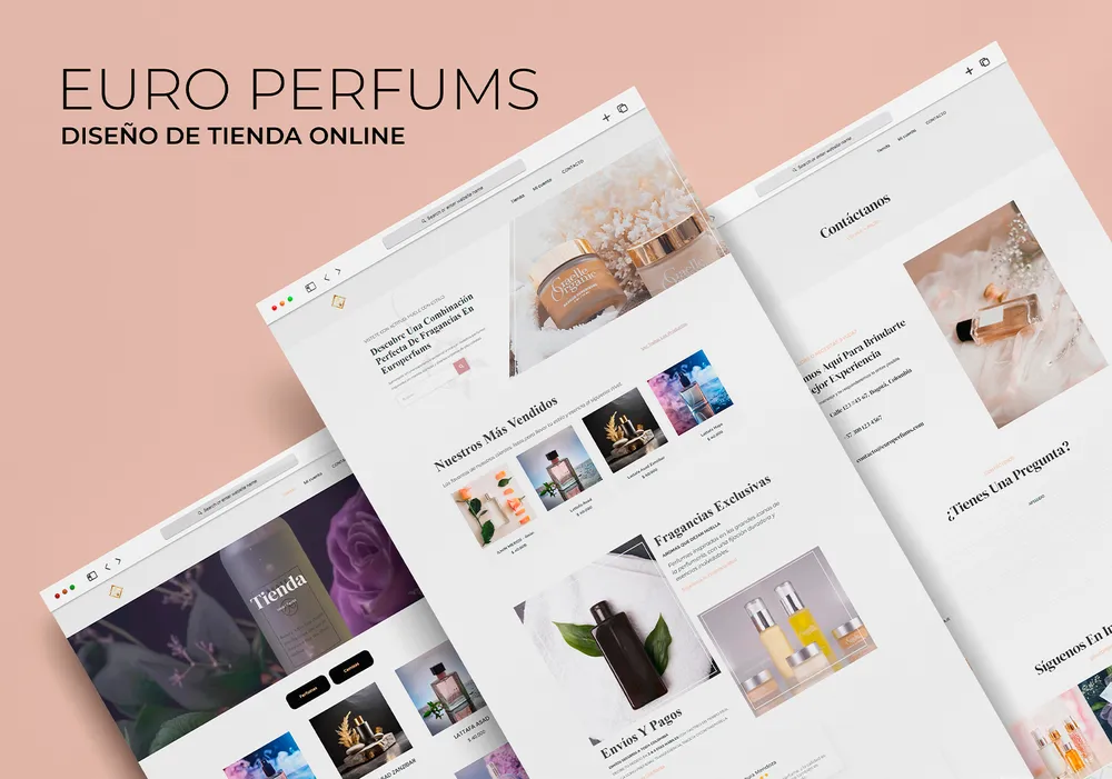 Diseño Web - Euro Perfums