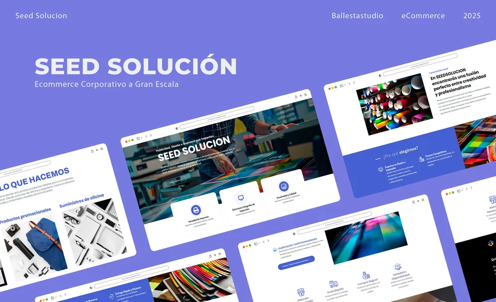 Diseño Web - Seed Solución