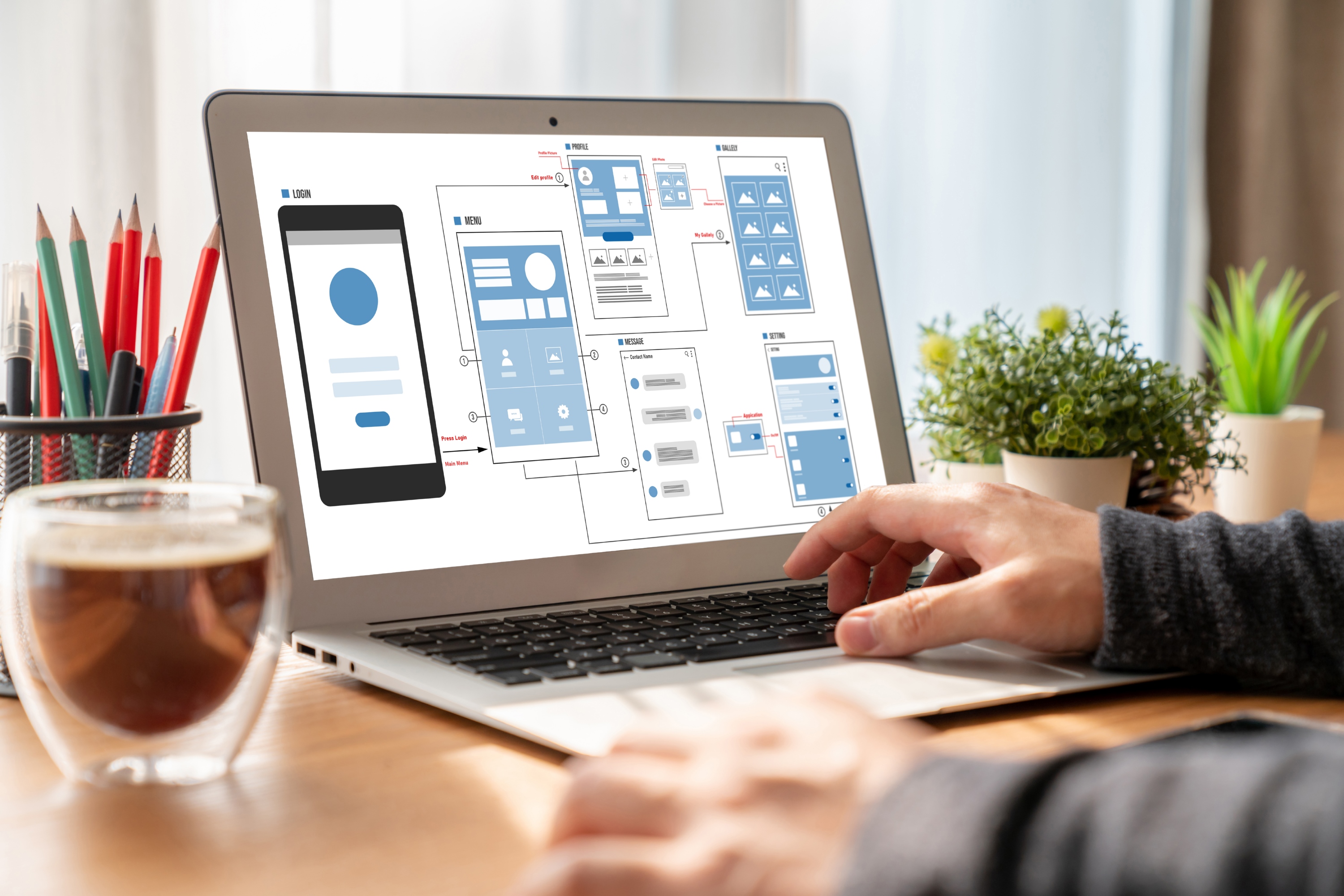 Proceso de diseño UX/UI para aplicación web y móvil