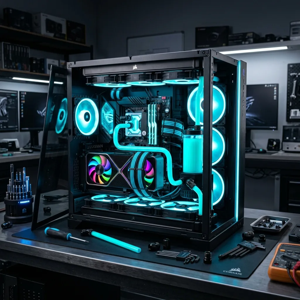 PC Assembly - Montaje de computador gamer con refrigeración líquida
