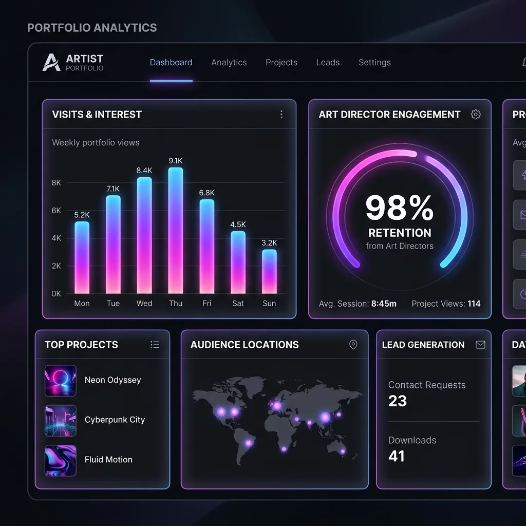 Analytics Dashboard Mockup