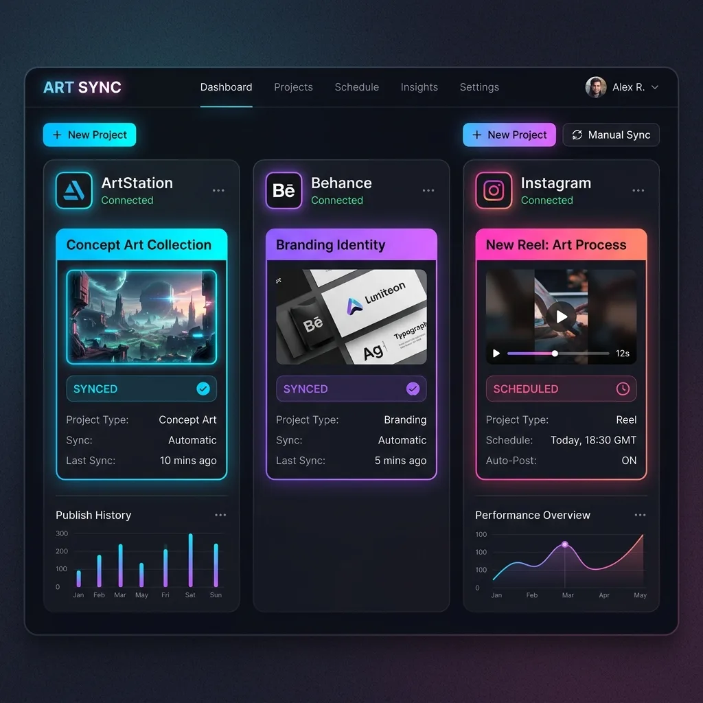 Multi-Channel Scheduler Mockup