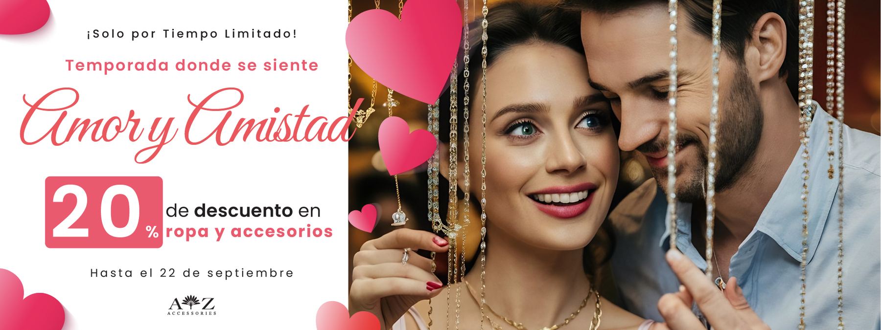 Variante del mismo banner con el descuento como entrada.
