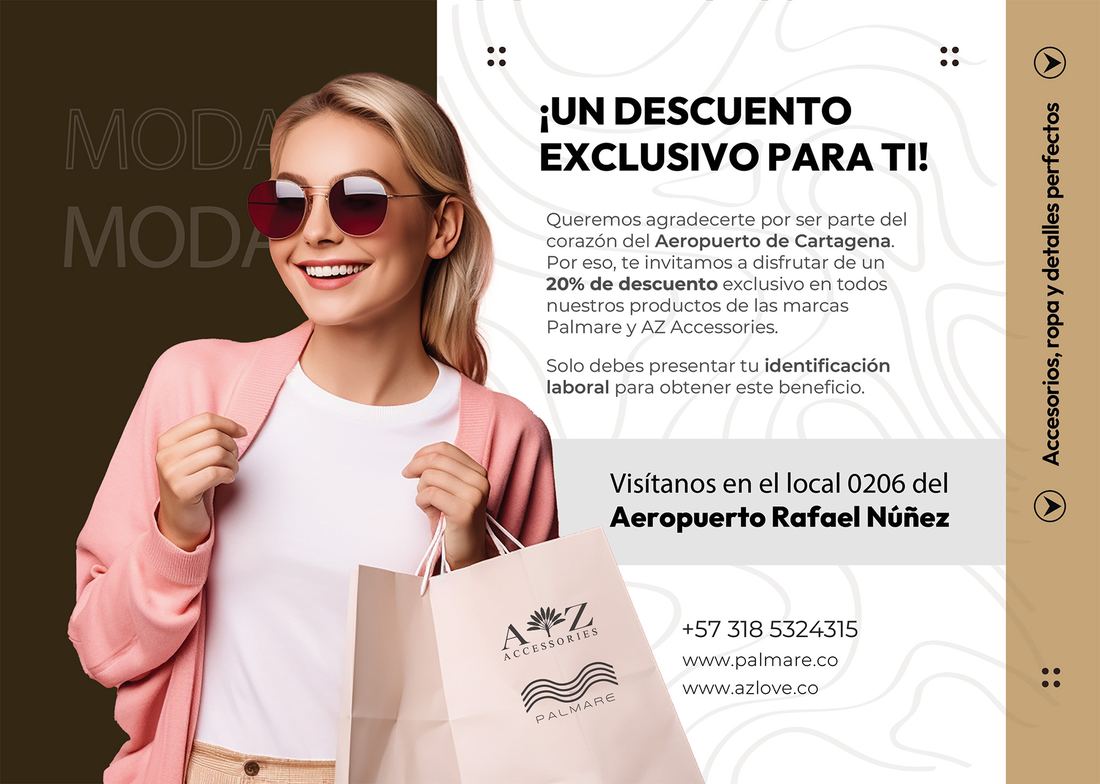 Correo al personal del aeropuerto Rafael Nunez: 20% exclusivo presentando el carne.
