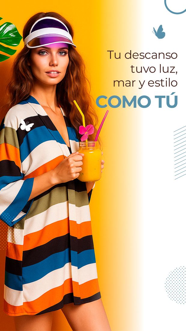 Tu descanso tuvo luz, mar y estilo como tu.