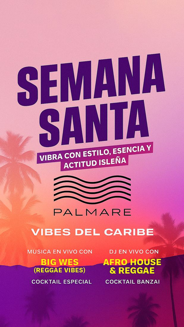 Semana Santa con sabor a Caribe: hoy cerramos con una experiencia que va mas alla de la moda.