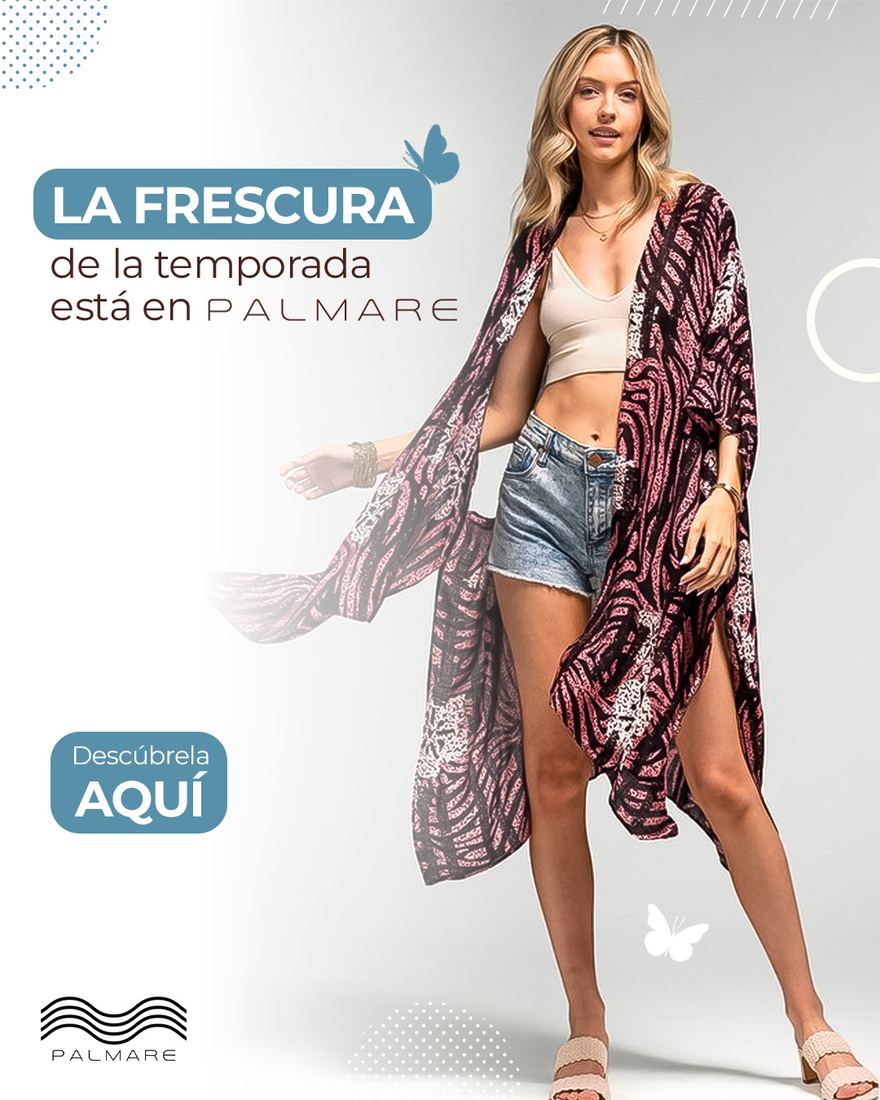 La frescura de la temporada esta en Palmare, con el boton Descubrela aqui.