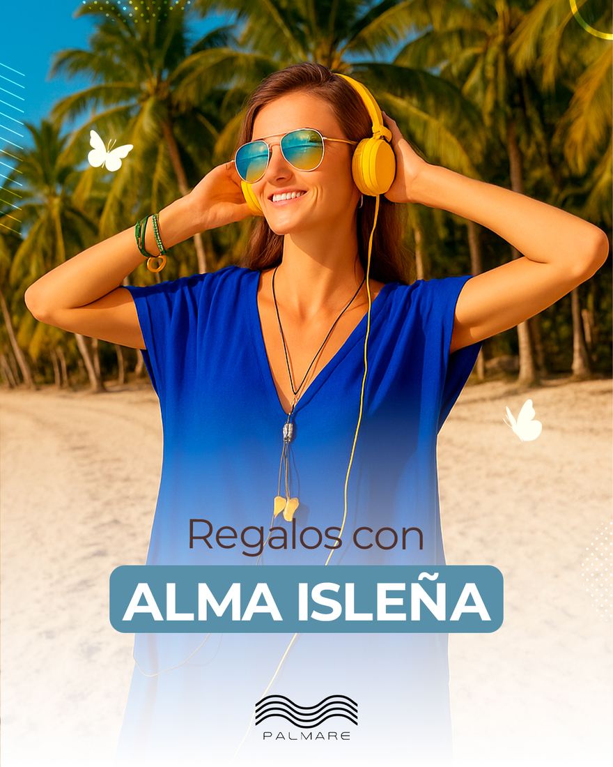 Regalos con alma islena. La marca es de San Andres y termina diciendolo en voz alta.