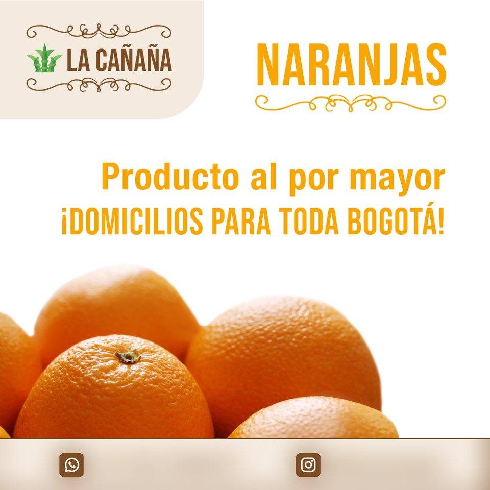Naranja: producto al por mayor y domicilios para toda Bogotá