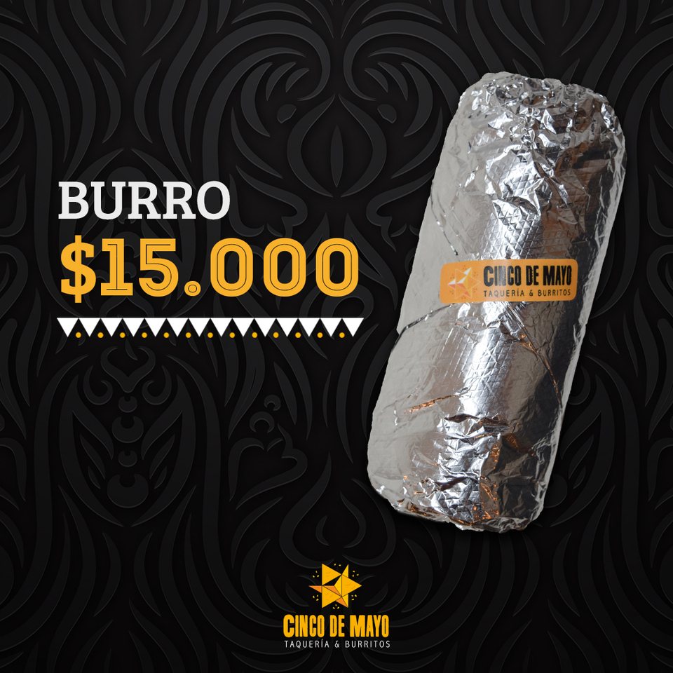 BURRO $15.000 - burrito en aluminio sobre damasco, oct 2023