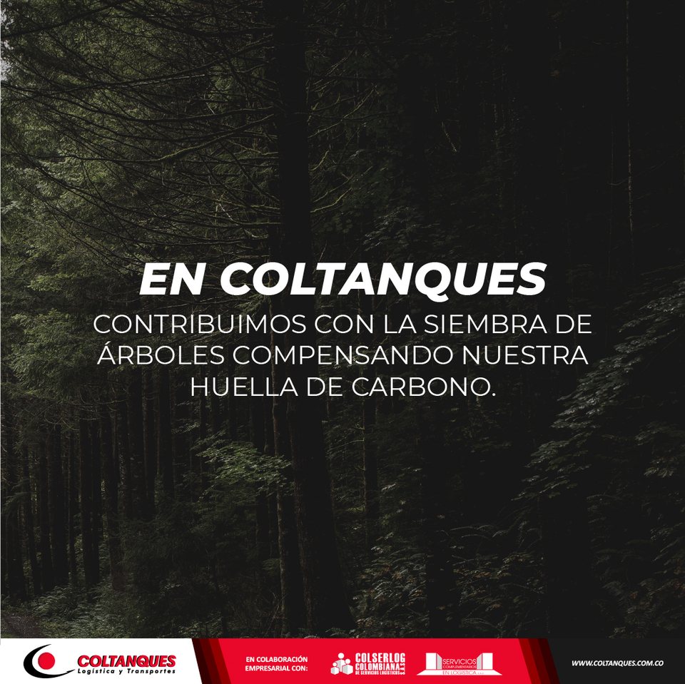 Siembra de árboles para compensar la huella de carbono de la operación