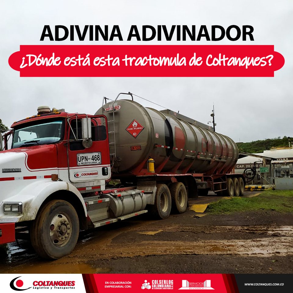 Adivina adivinador: dónde está esta tractomula de Coltanques
