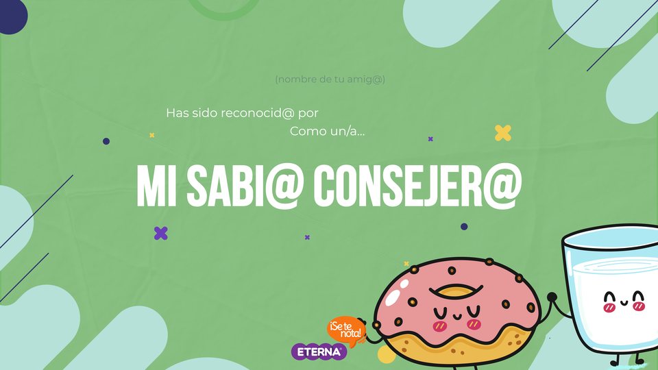 Tarjeta de amor y amistad: mi sabi@ consejer@