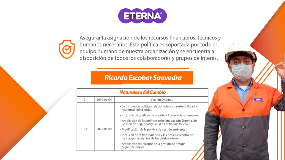 Cierre de la serie de políticas