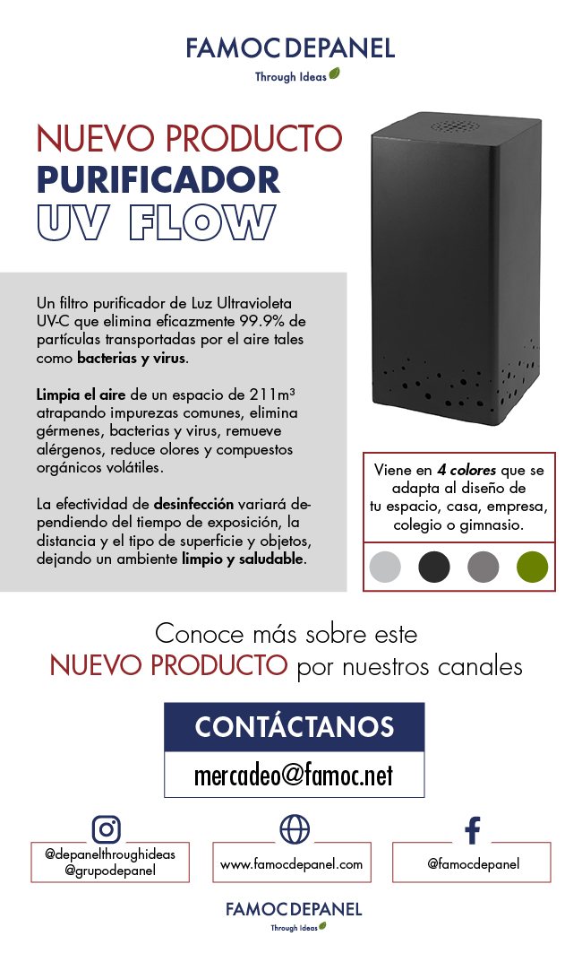 Correo de lanzamiento del purificador de aire UV Flow, 2021