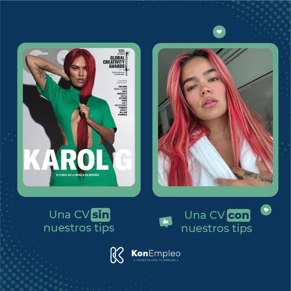 Meme de cultura pop: una hoja de vida con tips y una sin ellos · 25 abr 2023