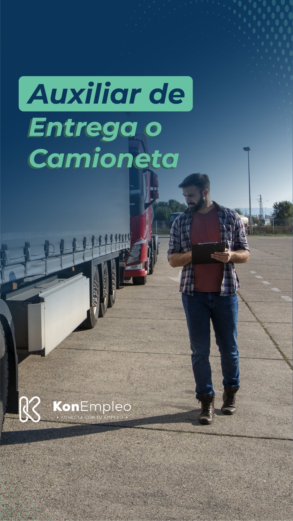 Auxiliar de Entrega o Camioneta · la figura se recorta distinto en vertical