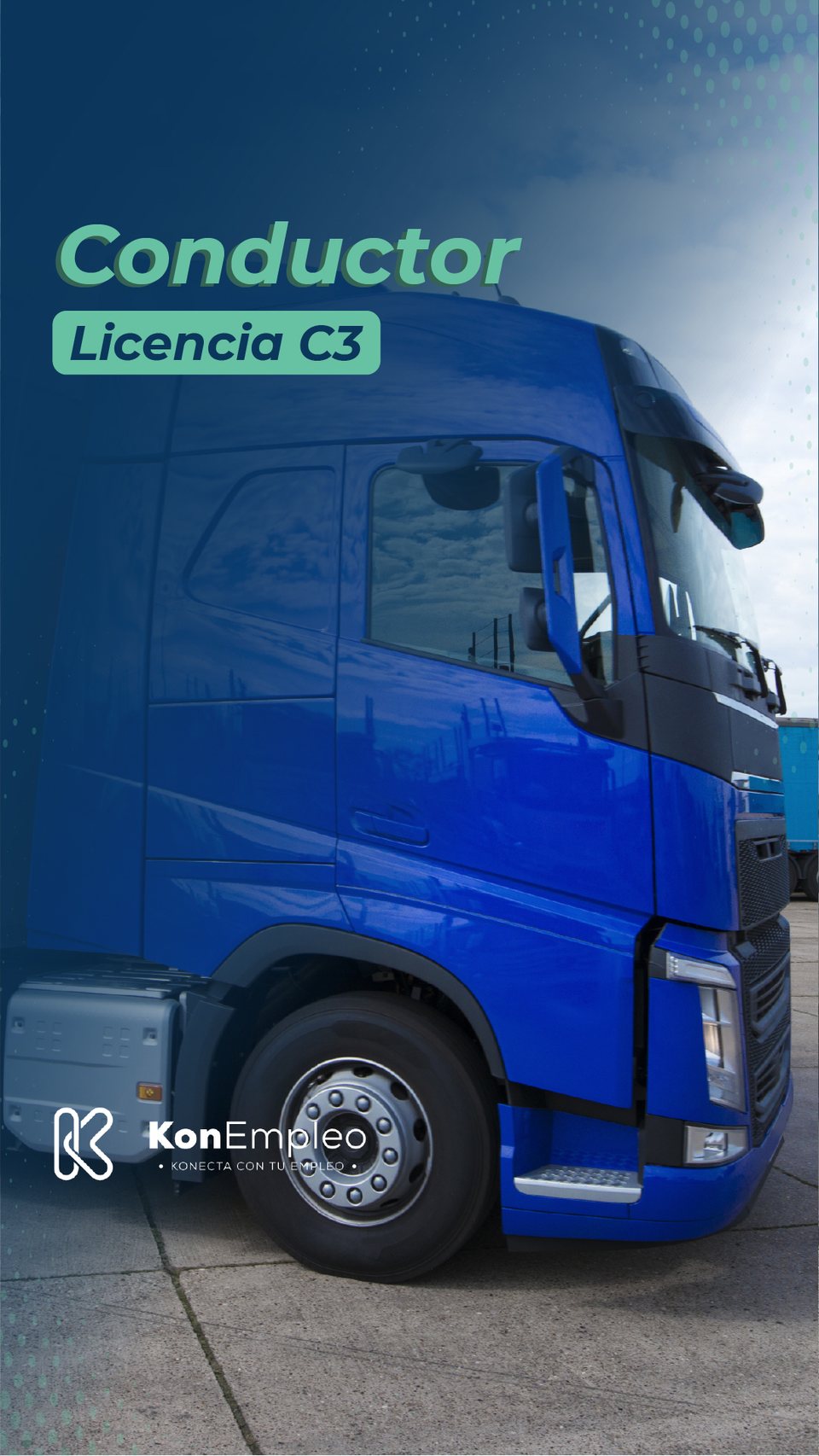 Conductor Licencia C3 · misma composición, formato vertical