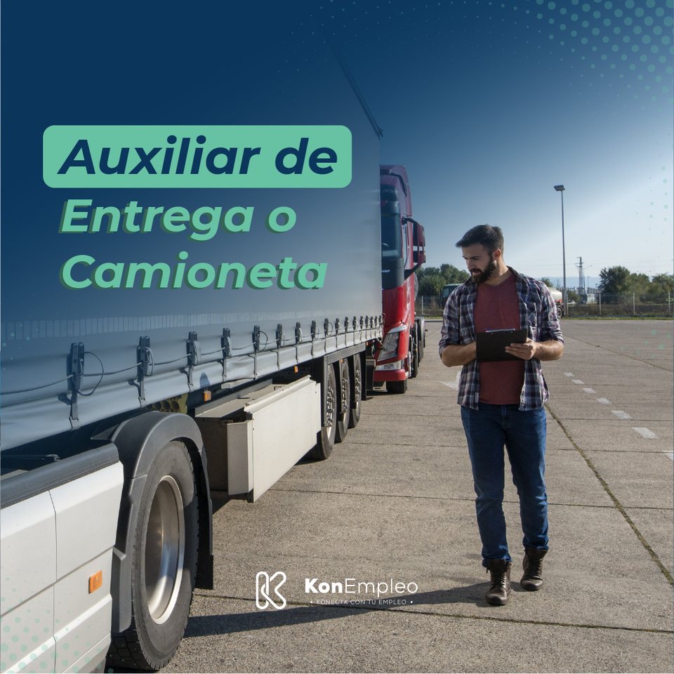 Auxiliar de Entrega o Camioneta · la figura se recorta distinto en vertical