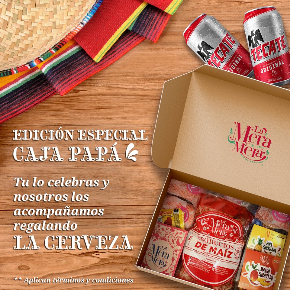 Caja Papá: tú se la regalas y La Mera Mera pone la cerveza