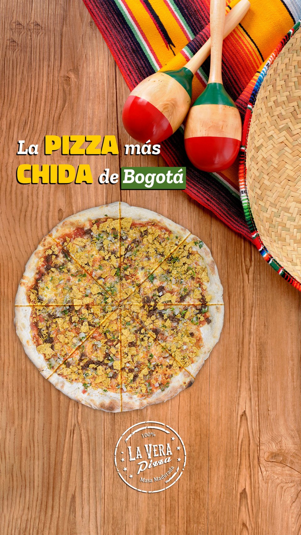 La pizza más chida de Bogotá, en formato de historia