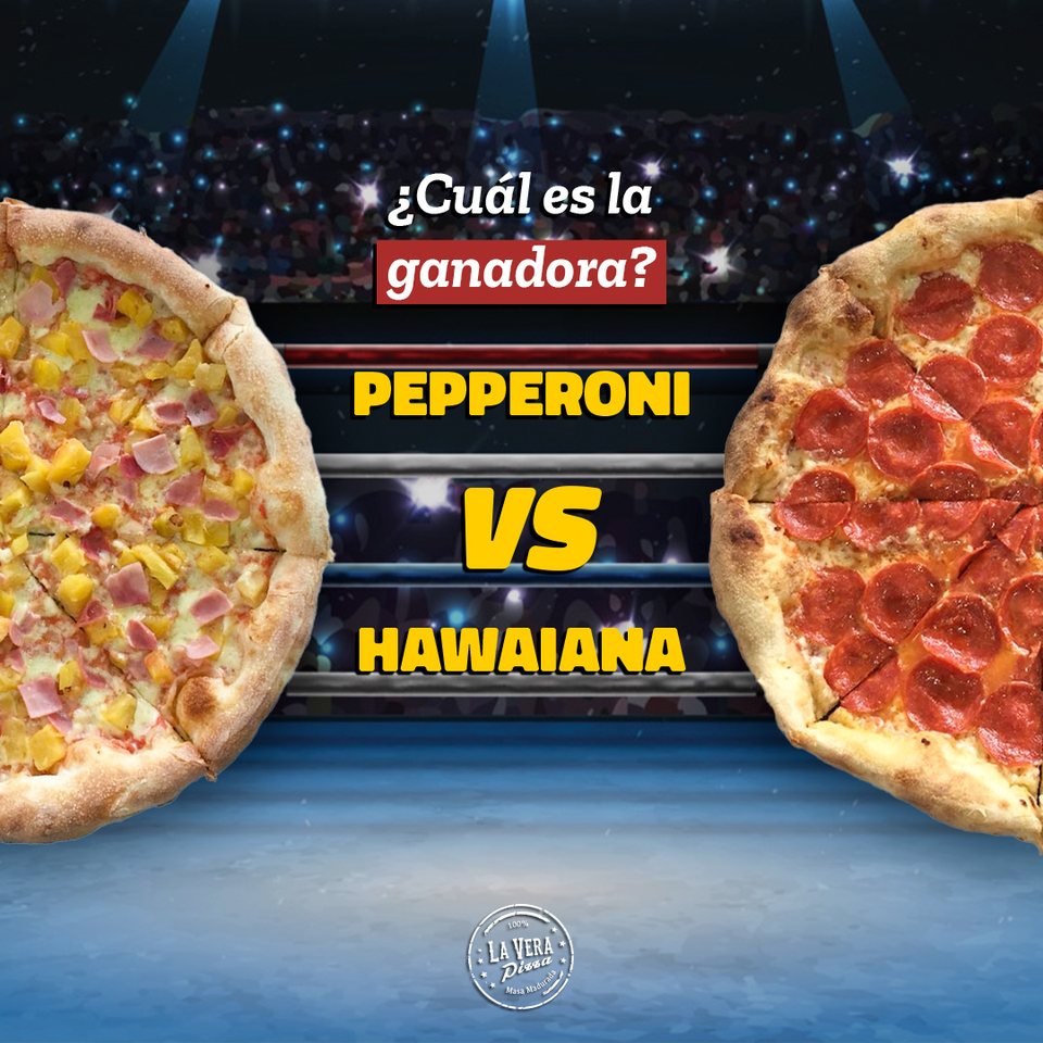 ¿Pepperoni o hawaiana? Un versus de lucha libre entre las dos pizzas, ene 2023